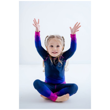 Maglietta sportiva per bambini WAMU Mozaika purple