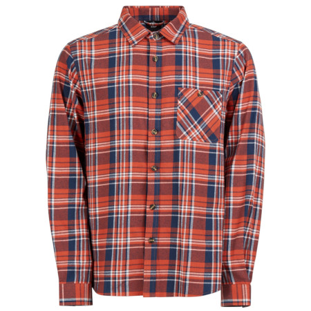 Camicia da uomo Fundango Harris Shirt rosso blood