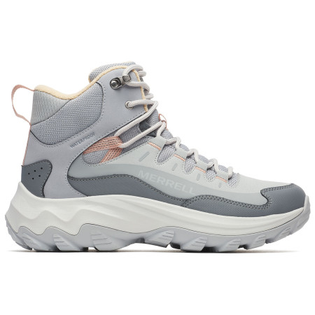 Scarpe da donna da trekking invernali alti Merrell Thermo Chill 2 Mid Wp grigio chiaro Gale