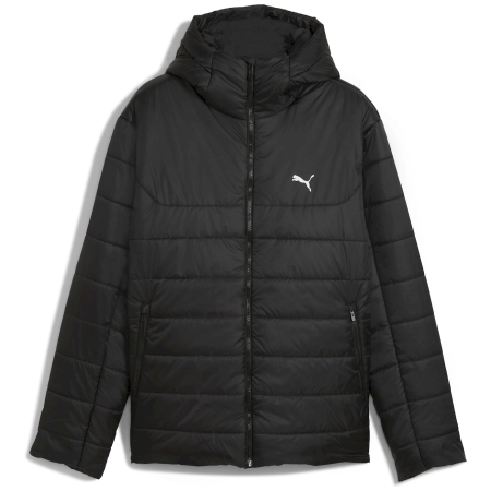 Giacca da uomo Puma ESS Hooded Padded Jacket nero PUMA Black
