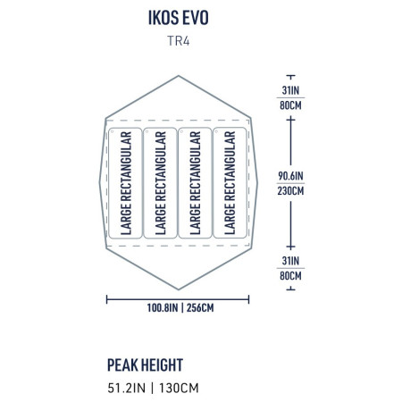 Tenda Sea to Summit Ikos Evo Tent TR4