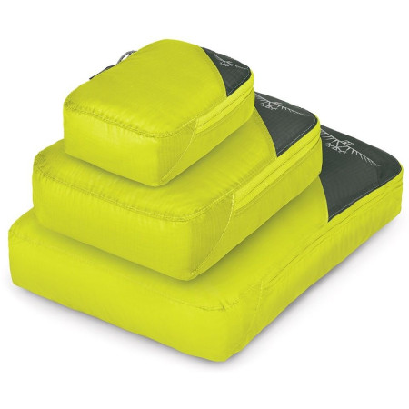 Set di confezioni Osprey Ultralight Packing Cube S/M/L verde Electriclim
