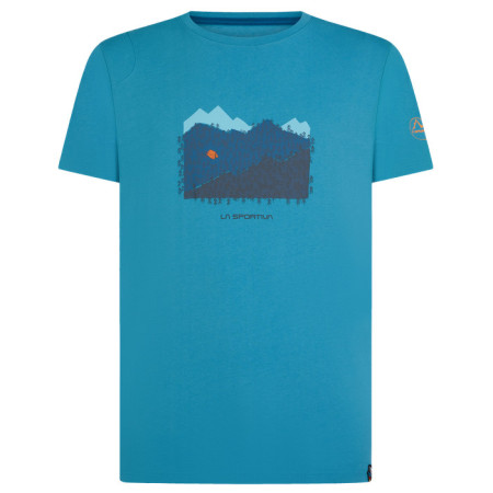Maglietta da uomo La Sportiva Forest T-Shirt M azzurro Topaz