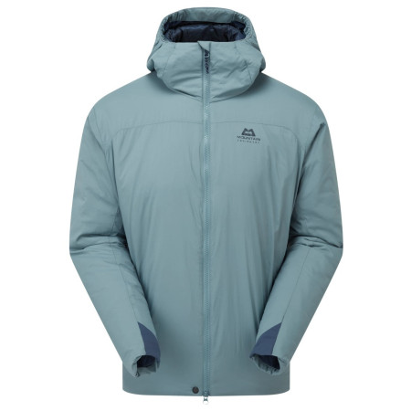Giacca da uomo Mountain Equipment Intra Hooded Jacket Men's blu/grigio Goblin Blue