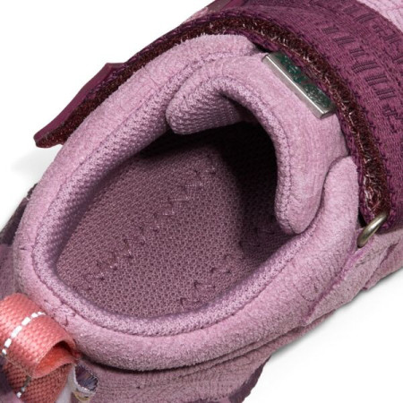 Scarpe da bambino Affenzahn Prewalker Low Boot Leather Talky - Otter