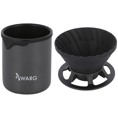 Set da caffè Warg Kofein & Duo 2in1 Cups Set nero black