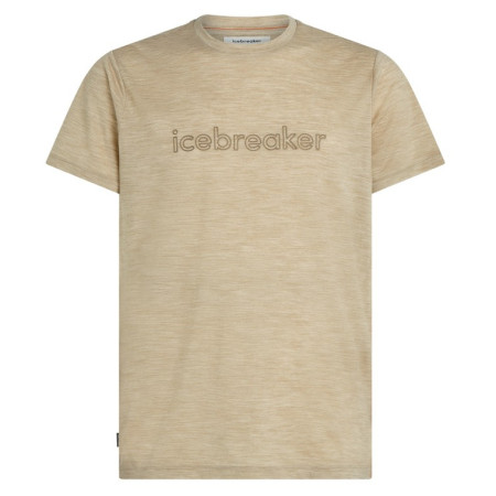 Maglietta funzionale da uomo Icebreaker M 150 Tech Lite SS Tee IB Stitchline beige Bay Hthr