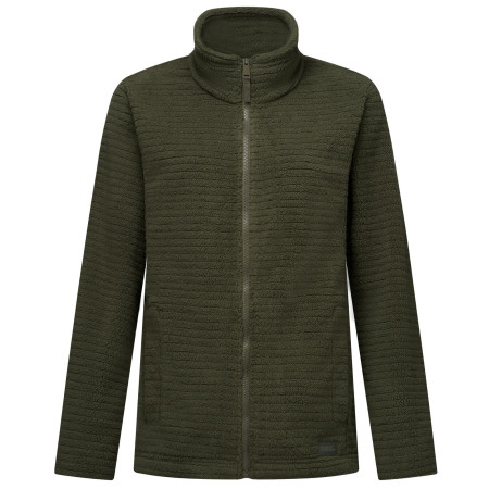 Felpa da donna Regatta Heidy Full Zip verde scuro Dark Khaki