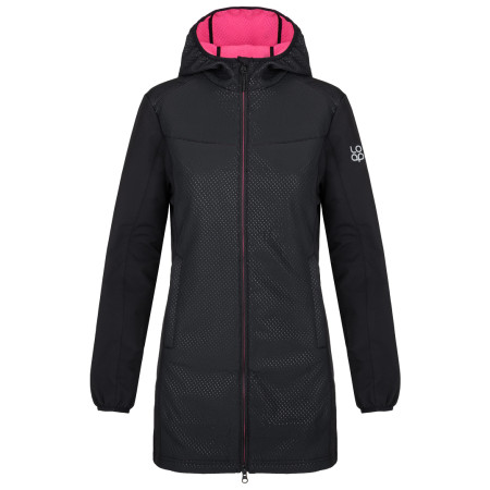Cappotto da donna Loap Ura nero Tap Shoe/Pink