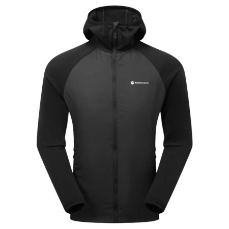 Giacca invernale da uomo Montane Sirocco Lite Hoodie nero BLACK