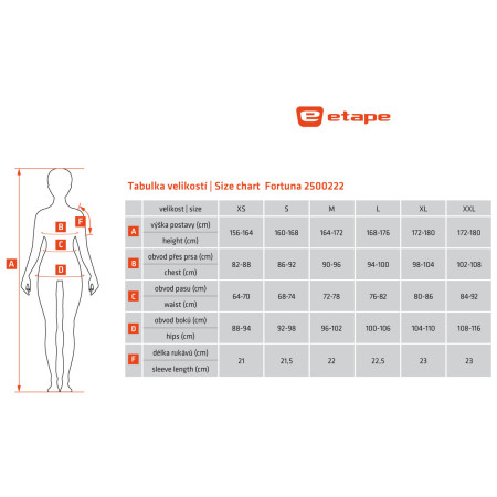 Maglia da ciclismo per donna Etape Fortuna