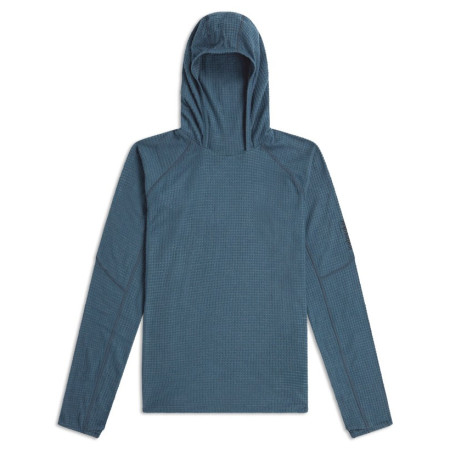 Felpa da uomo Icebreaker Men Mer 400 RealFleece Grid Pulover Hood