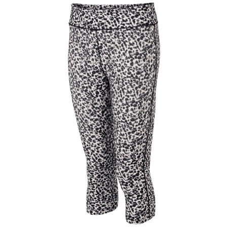 Pantaloni a 3/4 da donna Dare 2b Influential 3/4 bianco/nero Whitezoologc