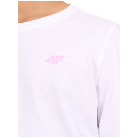 Maglietta da bambino 4F Longsleeve F654 White