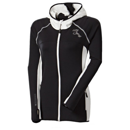 Felpa da donna Progress Tiba nero/bianco Black/White