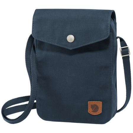 Borsa a spalla Fjällräven Greenland Pocket blu scuro storm