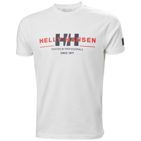 Maglietta da uomo Helly Hansen Rwb Graphic T-Shirt M bianco White