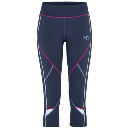 Leggings 3/4 da donna Kari Traa Louise 2.0 3/4 Tights blu Royal
