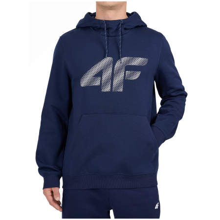 Felpa da uomo 4F Sweatshirt M2548 blu scuro NAVY