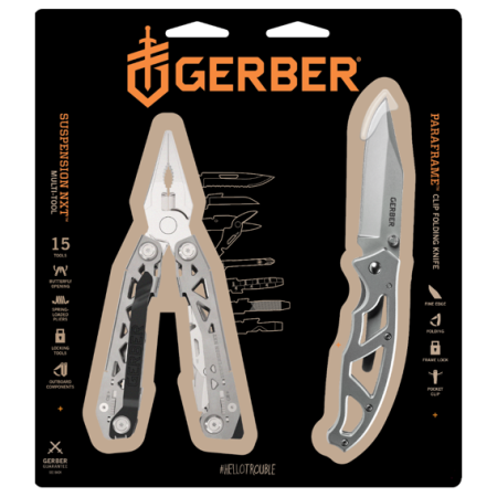 Set regalo di attrezzi multifunzionali Gerber Suspension-NXT+ Paraframe I