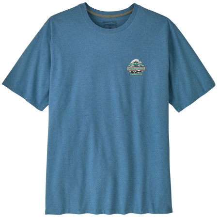 Maglietta da uomo Patagonia Great Waves Responsibili-Tee blu Shore Blue