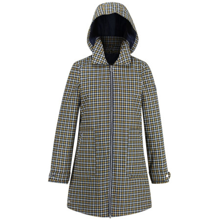 Cappotto da donna Regatta Celinda blu/bianco Nvy/Mustrdsd