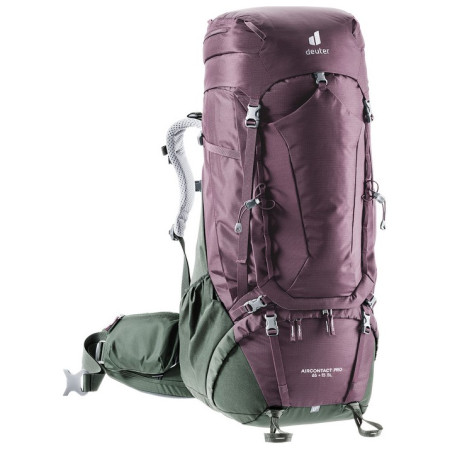 Zaino da donna Deuter Aircontact PRO 65+15 SL viola AubergineIvy