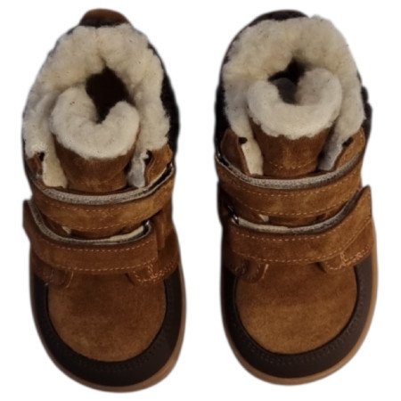 Scarpe barefoot per bambini beBare 3555TY Tan