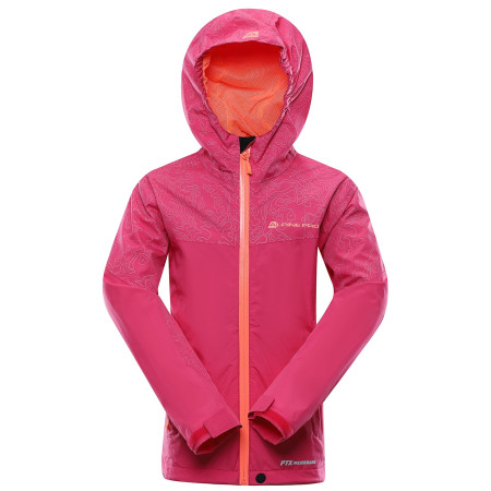 Giacca da bambino Alpine Pro Slocano 4 rosa
