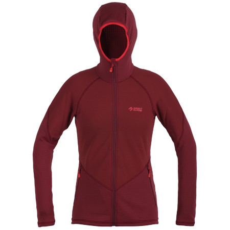 Felpa da donna Direct Alpine SAKURA TECH LADY rosso palisander