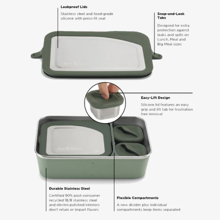 Scatola per alimenti Klean Kanteen Meal box 1005ml