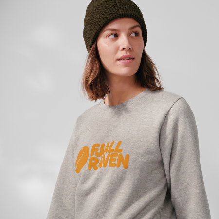 Felpa da donna Fjällräven Fjällräven Logo Sweater W