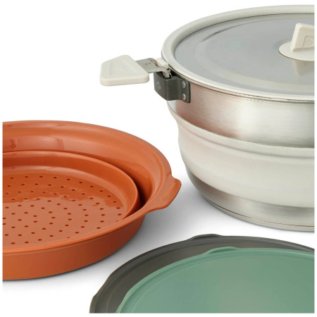 Set di stoviglie Sea to Summit Detour Essentials Camp Kitchen Kit 4 Piece