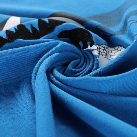 Maglietta da bambino Alpine Pro Dallo 3 Brilliant Blue