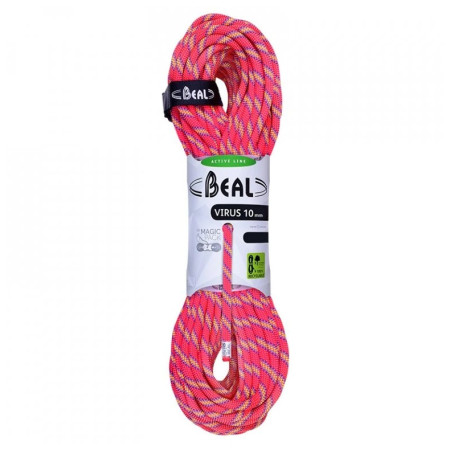 Corda da arrampicata Beal Virus 10 mm 200 m rosa pink