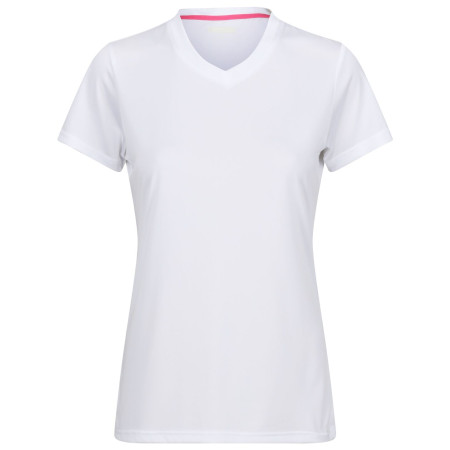 Maglietta da donna Regatta Wmn Fingal V-Neck bianco White