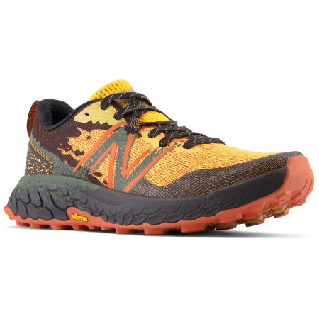 Scarpe da corsa da uomo New Balance Fresh Foam Hierro v7 arancione Hot marigold with black