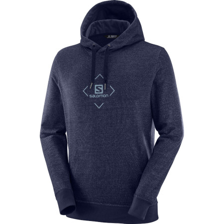 Felpa da uomo Salomon Shift Hoodie M blu Nightish