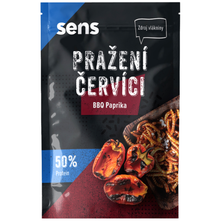Vermi commestibili Sens Vermi speziati - BBQ Paprica 12 g