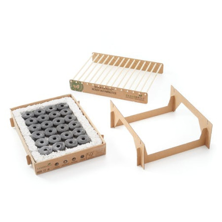 Griglia a carbone CasusGrill Griglia ecologica