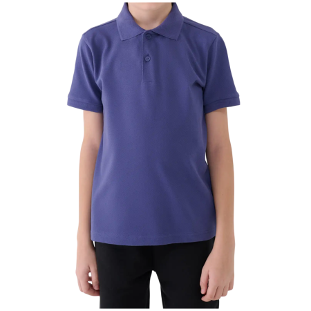 Maglietta da bambino 4F Polo Shirt M614 Navy