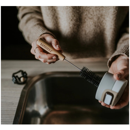 Spazzola per bottiglie Kambukka Set di 2 spazzole per la pulizia delle bottiglie