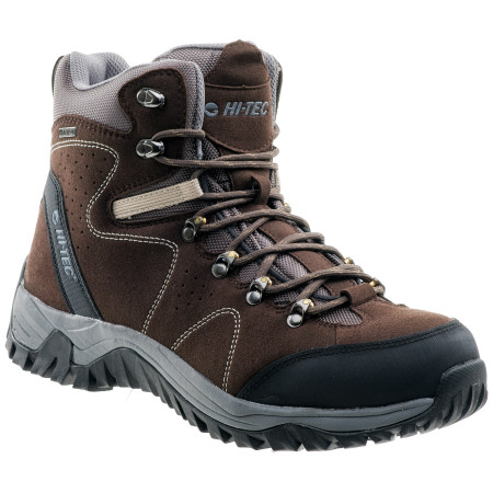 Scarpe da uomo Hi-Tec Salado Mid WP marrone Brown/Black/DarkGray