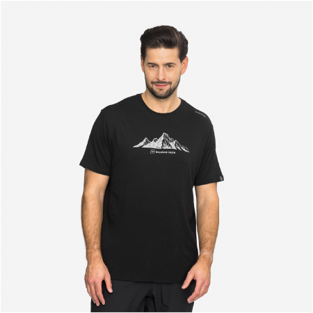 Maglietta funzionale da uomo Viking Lenta nero black