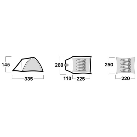 Tenda Husky Bizon 4 Classic