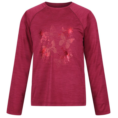 Maglietta da bambino Regatta Burnlee rosso Rumba Red