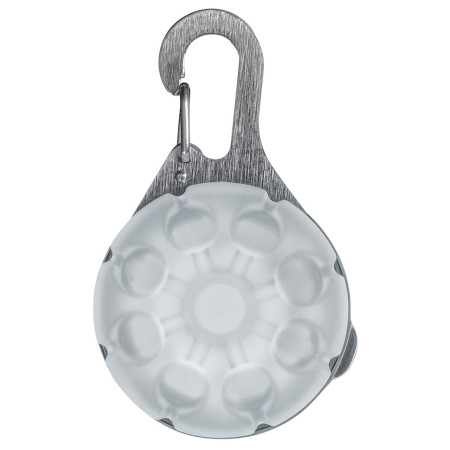 Collare luminoso per cane Nite Ize SpotLit Rechargeable Collar Light bianco White