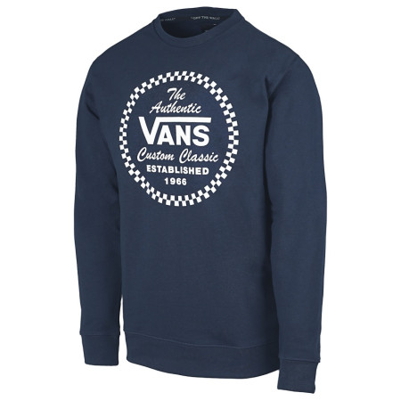 Felpa da uomo Vans MN Athletic Crew blu DressBlues