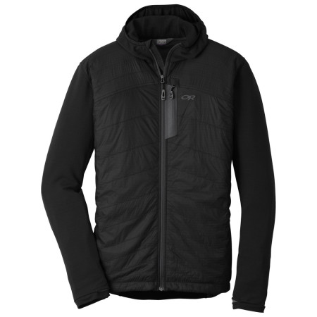 Giacca da uomo Outdoor Research Men's Deviator Hoody nero/grigio Black/Charcoal