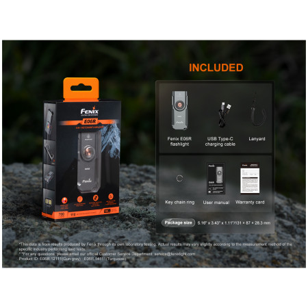 Torcia tascabile Fenix E06R